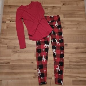 NB Deer Leggings and Long Sleeve combo